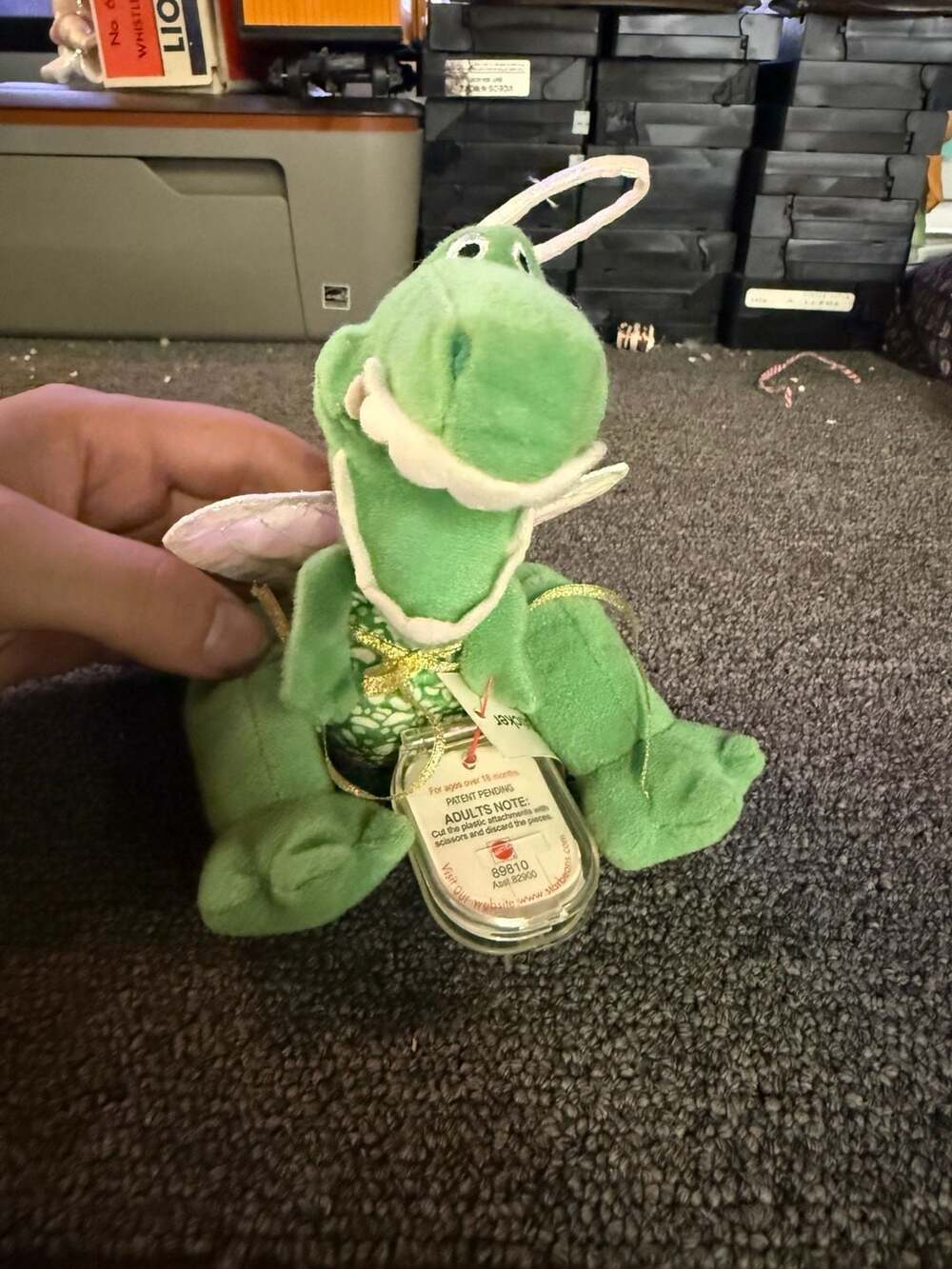 Mattel Disney Pixar Toy Story 2 Angelic Rex Star Bean Plush